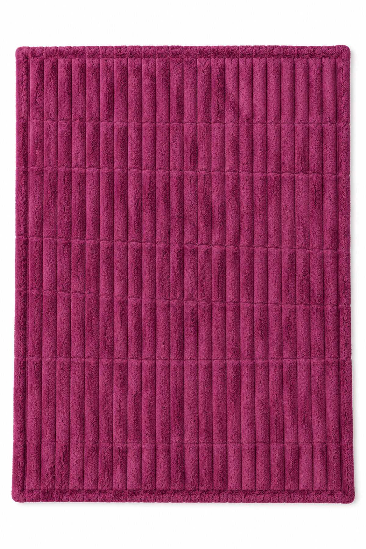 Tek Kişilik Wellsoft TV Battaniyesi Softly 100x175 cm Mor
