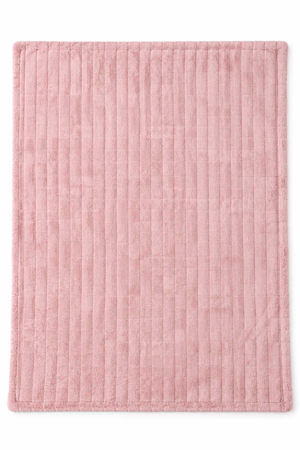Tek Kişilik Wellsoft TV Battaniyesi Softly 100x175 cm Pudra
